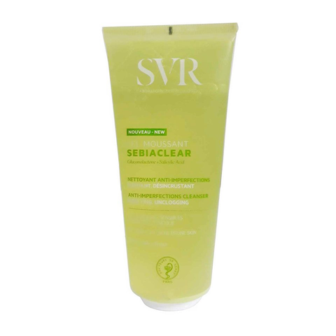 Sữa Rửa Mặt SVR Sebiaclear Gel Moussant 200ml - Dầu Mụn, Nhạy Cảm, Làm Sạch Dịu Nhẹ, Chống Thấm Nước 763681