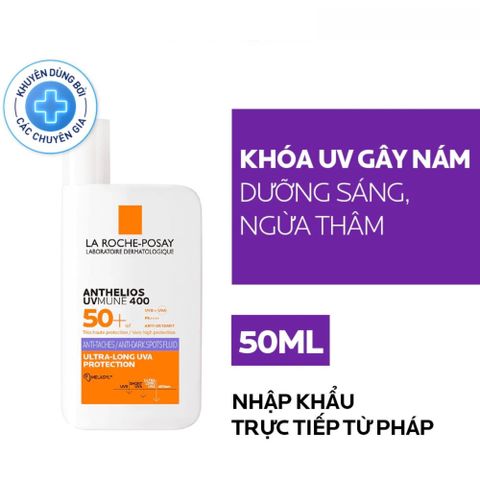 Kem chống nắng La Roche Posay Anthelios Anti Dark Spots SPF50+ giảm thâm nám bảo vệ da 50mL chính hãng