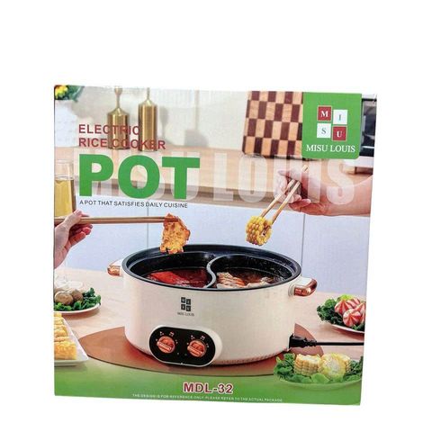 Nồi Lẩu 2 Ngăn Misu Louis Đường Kính 32CM Tiện Lợi