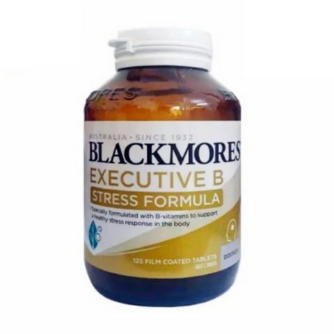 Viên Uống Giảm Căng Thẳng Blackmores Executive B Stress Formula 62 & 125  viên - Tăng Cường Trí Nhớ - Giảm Tải Stress Hữu Hiệu - Hỗ Trợ Tích Cực cho Hệ Thần Kinh - S/P Chuẩn Úc