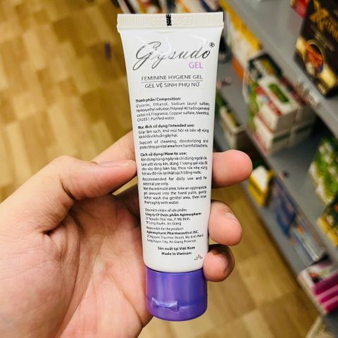 Gel vệ sinh vùng nhạy cảm cho nam và nữ GYSUDO 50gr