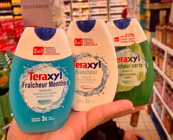 Kem đánh răng Teraxyl trắng răng, giảm hôi miệng 75ml