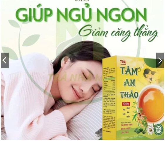 Combo 3 hộp Trà Tâm An - Cải Thiện Giấc Ngủ, Ngủ Ngon, Giảm Đau Đầu, Stress - Lạc Tiên, Đinh Lăng