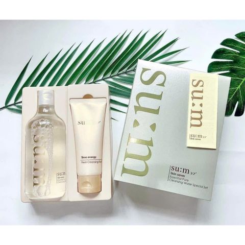 SET TẨY TRANG SUM37 400ML TẶNG KÈM SỮA RỬA MẶT 100ML HÀN QUỐC