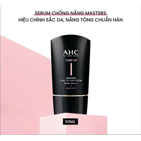 KEM CHỐNG NẮNG AHC MASTERS TONE UP SUN SERUM SPF50+ PA++++