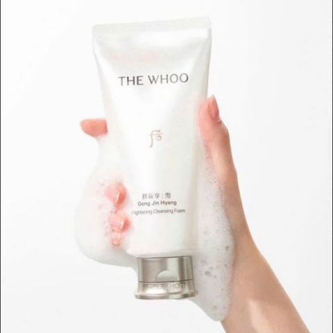 SET SỮA RỬA MẶT WHOO TRẮNG HOÀNG CUNG WHOO GONG JIN HYANG BRIGHTENING CLEANSING FOAM