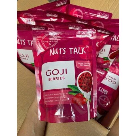 KỶ TỬ ĐỎ NUTS TALK SIÊU THỰC PHẨM CHO SỨC KHỎE VÀ SẮC ĐẸP