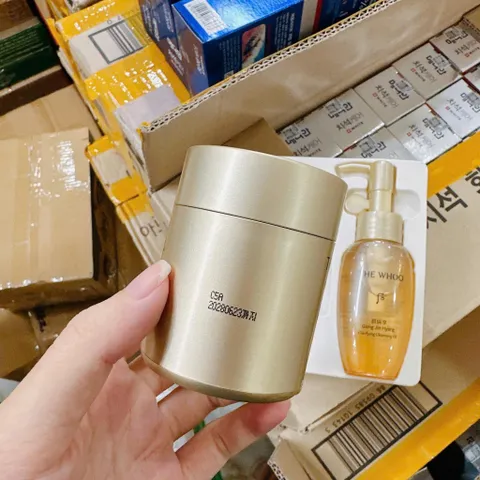 Phấn chống nắng Whoo Blam tặng dầu tẩy trang 50ml