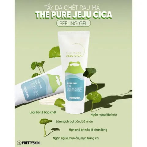 BỘ CHĂM SÓC DA MẶT RAU MÁ PRETTYSKIN JEJU