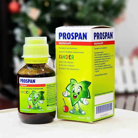 Siro ho dành cho trẻ em Prospan Hustensaft Kinder 100ml