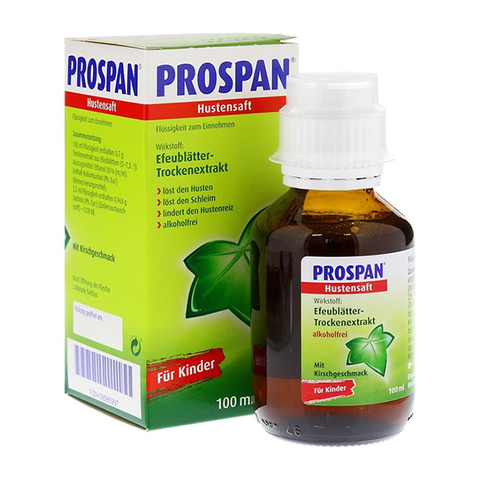 Siro Ho Prospan nội địa Đức 100ml cho em bé từ sơ sinh