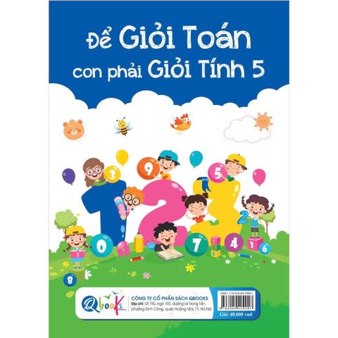 Sách - Để Giỏi Toán Con Phải Giỏi Tính NXB 2025 (Đủ Bộ Số 1-5)