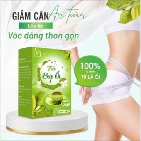Combo 2 hộp trà búp ổi (hộp 60 gói -> 2 hộp 120 gói )