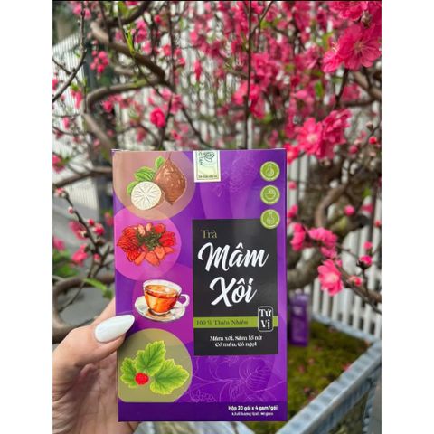 combo 3 hộp trà mâm xôi tứ vị 100%