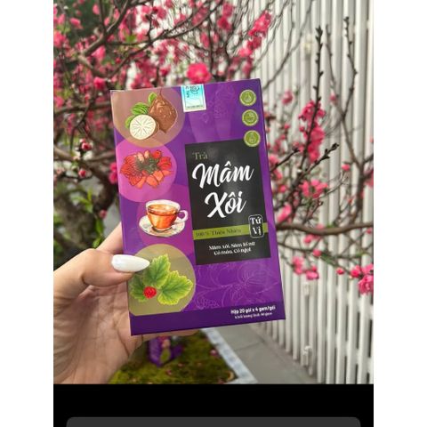 trà mâm xôi tứ vị 100% tự nhiên