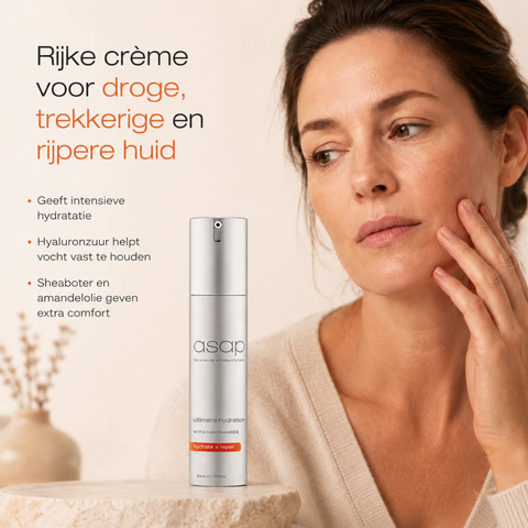 ASAP ULTIMATE HYDRATION - Kem Dưỡng Ẩm Chuyên Sâu, Phục Hồi Làn Da Khô & Lão Hóa Sớm 50ML