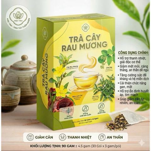 combo 2 hộp trà cây rau mương