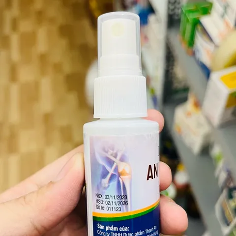 Xịt đau nhức xương khớp AN KHỚP THỐNG thảo dược