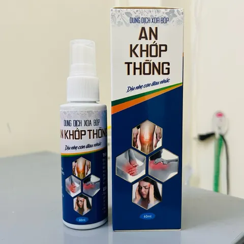 Xịt đau nhức xương khớp AN KHỚP THỐNG thảo dược