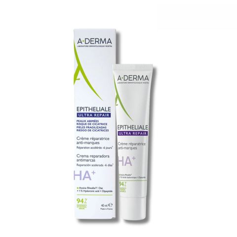 Kem Dưỡng Aderma Epitheliale AH Ultra 40mL - Kem Dưỡng Phục Hồi Da Nhạy Cảm và Ngăn Ngừa Sẹo từ Thiên Nhiên