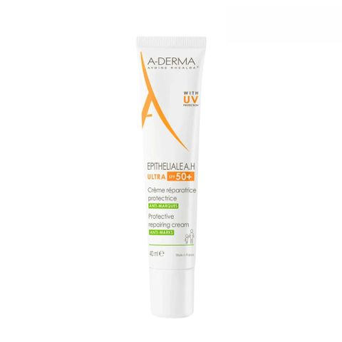Kem Chống Nắng Aderma Epitheliale AH SPF50 phục hồi da, giảm thâm sẹo