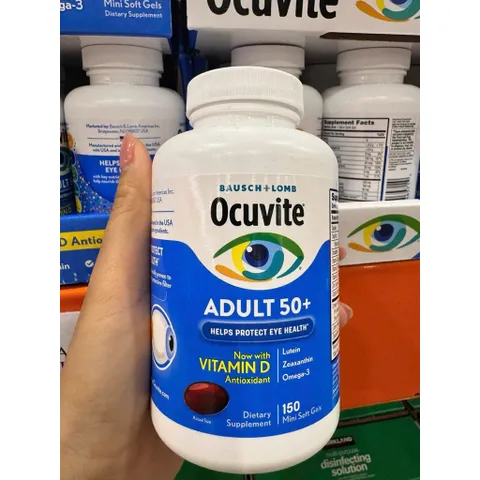[ hỏa tốc] Vi-ên U.ống B-ổ M-ắt Ocuvite A.dult 50 +