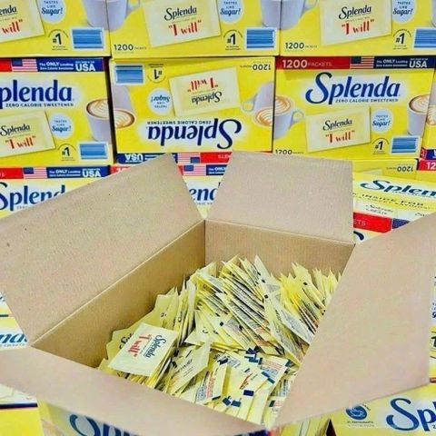 [ HỎA TỐC] 1 Hộp Đường ăn kiêng Splenda Zero Calorie Sweetener 1000 gói - Mỹ