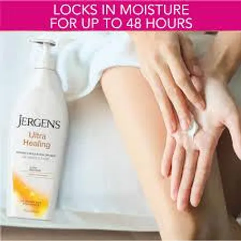 [ hỏa tốc] Bộ 3 sản phẩm dưỡng thể Jergens Ultra Healing (621ml x2)+88ml (Mẫu mới)