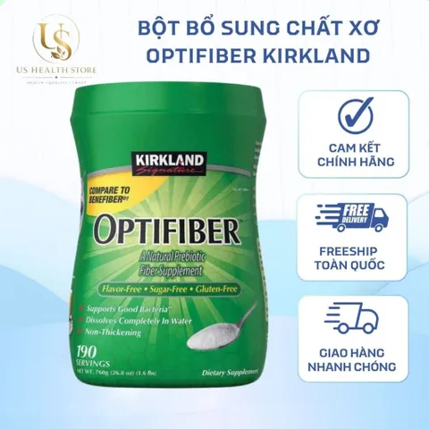[ HỎA TỐC] Bột hòa tan Kirkland Signature Optifiber