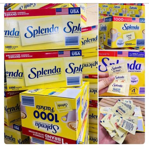 [ hỏa tốc] Set 100 gói Đường ăn kiêng Splenda của Mỹ