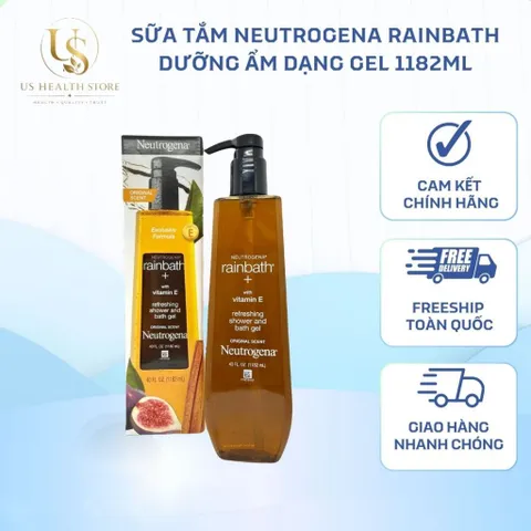 [ HỎA TỐC] Sữa Tắm Neutrogena Rainbath Shower Gel 1182ml của Mỹ
