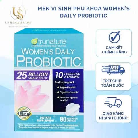 [ HỎA TỐC] M.E.N V.I S.I.N.H Trunature Women’s Daily Probiotic