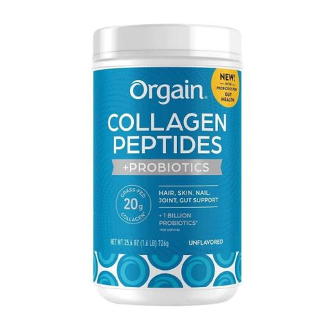 [ HỎA TỐC] Collagen Thủy Phân Orgain Collagen Peptides Và Probiotics Unflavored 726GR