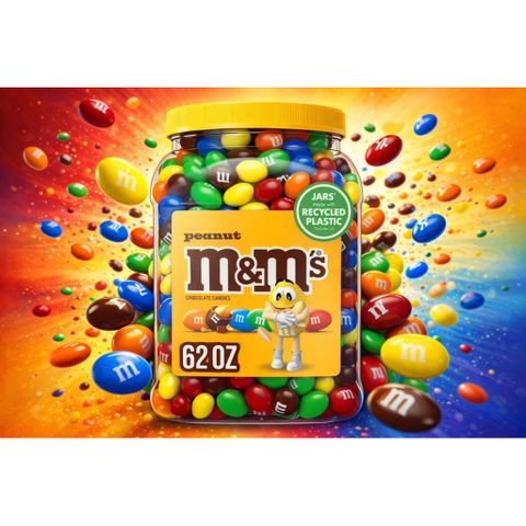 [ HỎA TỐC] KẸO SOCOLA M&M NHÂN ĐẬU PHỘNG NGON NGẤT NGÂY LUÔN 1757,7kg MỸ