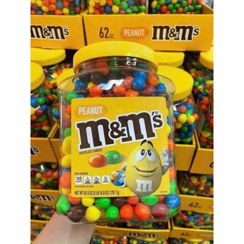 [ HỎA TỐC] KẸO SOCOLA M&M NHÂN ĐẬU PHỘNG NGON NGẤT NGÂY LUÔN 1757,7kg MỸ