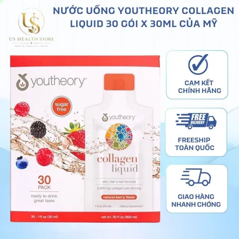 [ HỎA TỐC] Nước uống Youtheory Co.lla..gen Liquid
