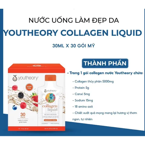 [ HỎA TỐC] Nước uống Youtheory Co.lla..gen Liquid