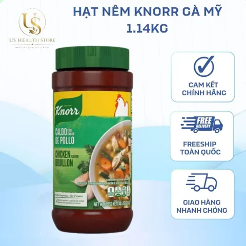[ HỎA TỐC] Bột nêm Gà Knorr Chicken Flavor Bouillon 1.14kg