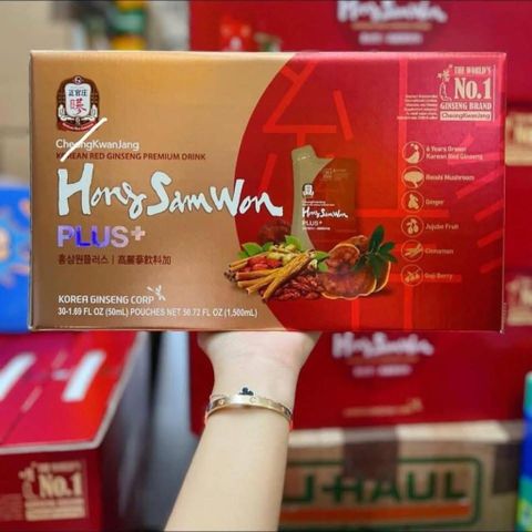 [ HỎA TỐC] NƯỚC UỐNG Hong Sam Won Plus + KGC Cheong Kwan Jang