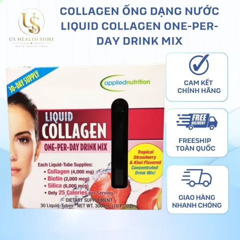 [ HỎA TỐC] Hộp Co lla gen nước Liquid Co lla gen Oneper day Drink Mix 30 ống Mỹ