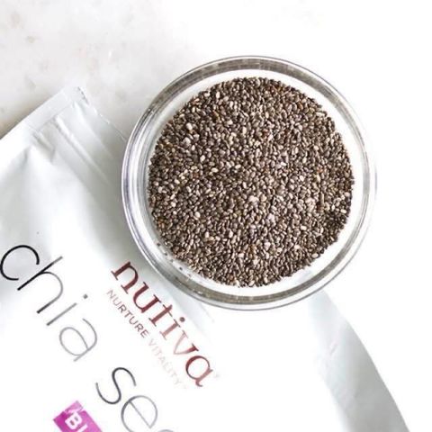 [ HỎA TỐC] Hạt Chia Đen Nutiva Black Của Mỹ - Hỗ Trợ Sức Khỏe Tim Mạch