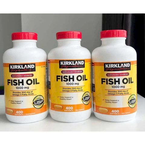 [HỎA TỐC] DẦU Omega 3 Kirkland Signature Fish