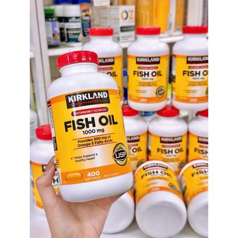 [HỎA TỐC] DẦU Omega 3 Kirkland Signature Fish