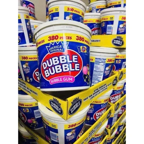 [ HỎA TỐC] Kẹo Singum hương trái cây America's Original Dubble Bubble 340 viên 1.52kg