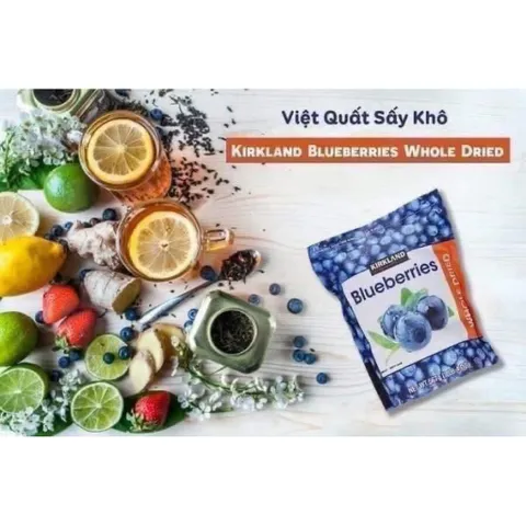 [ HỎA TỐC] Việt Quất sấy khô Kirkland Signature 567g - Whole Dried Blueberries