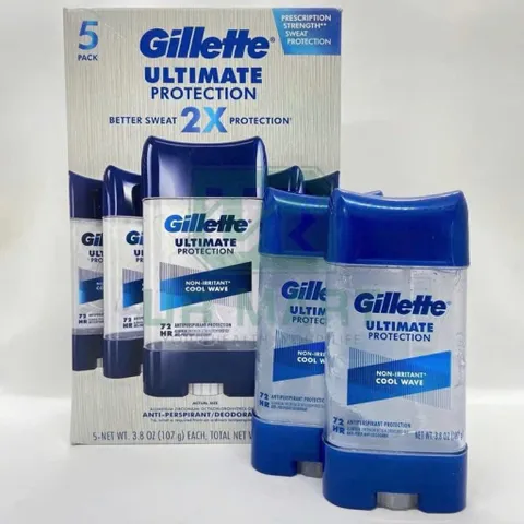 [ HỎA TỐC] Gel Khử Mùi & Hỗ Trợ Giảm Tiết Mồ Hôi Dành Cho Nam Gillette Cool Wave 107g