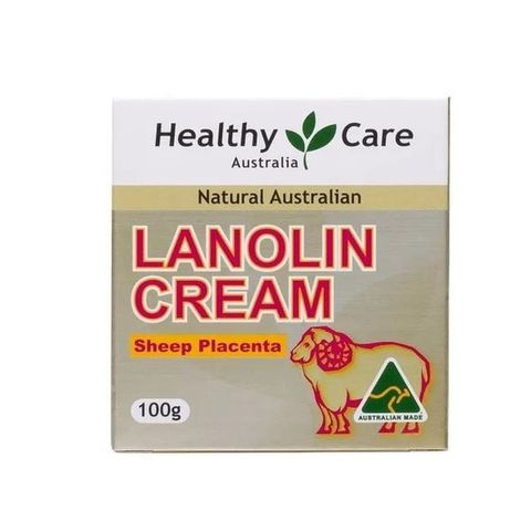 [Hàng Úc] KEM DƯỠNG DA NHAU THAI CỪU LANOLIN CREAM WITH SHEEP PLACENTA - 100G Dưỡng ẩm trắng da