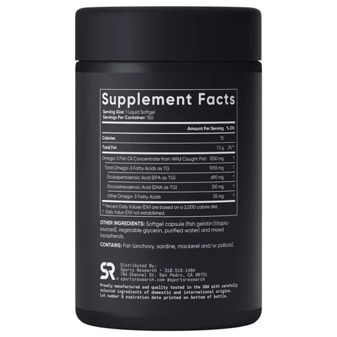 Dầu cá Omega 3 SR Fish Oil 150 viên