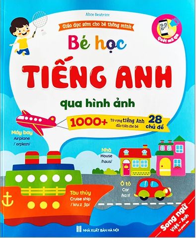 Sách - Bé Học Tiếng Anh Qua 1000+ Hình Ảnh