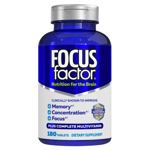 Bổ não Focus Factor tăng cường trí nhớ 180 viên